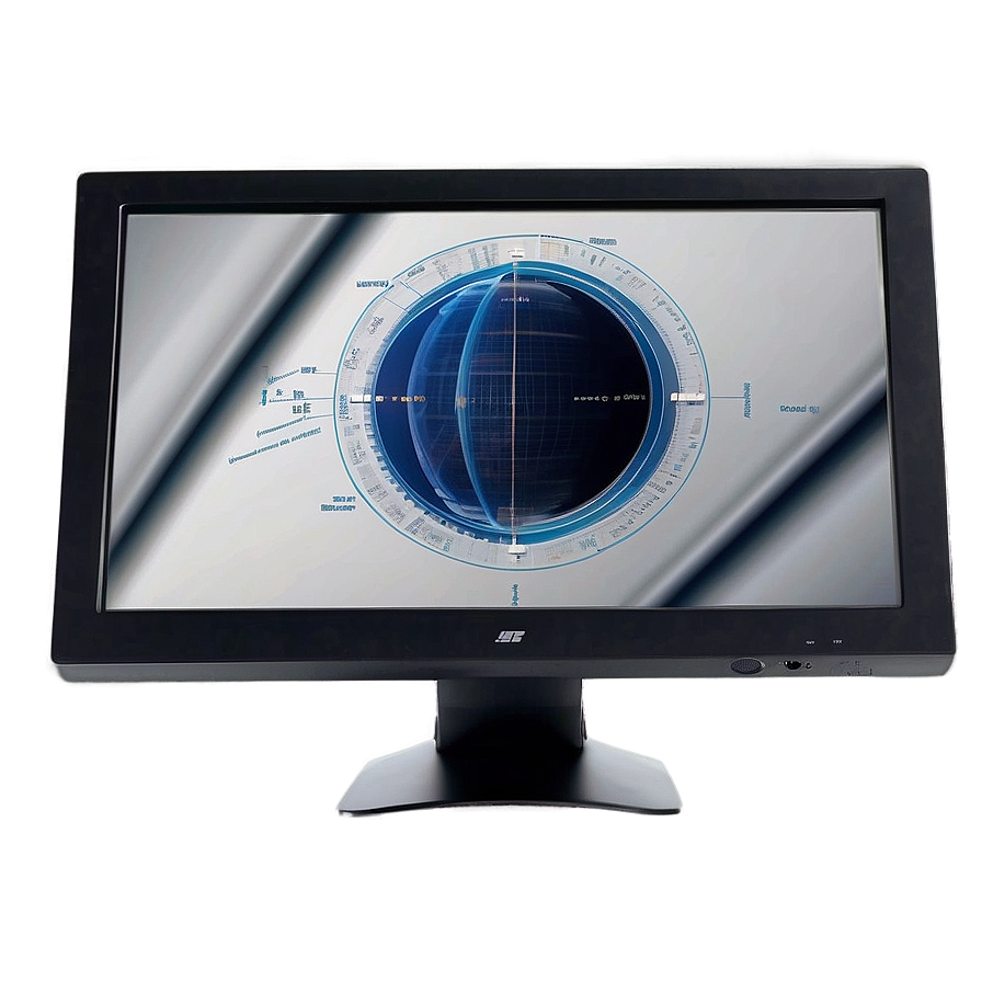 Touch Screen Computer Monitor Png Tcw PNG