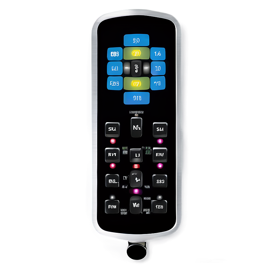 Touch Screen Remote Control Png 06202024 PNG