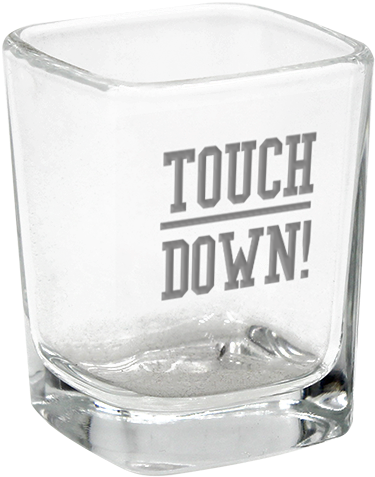Touchdown Themed Shot Glass PNG