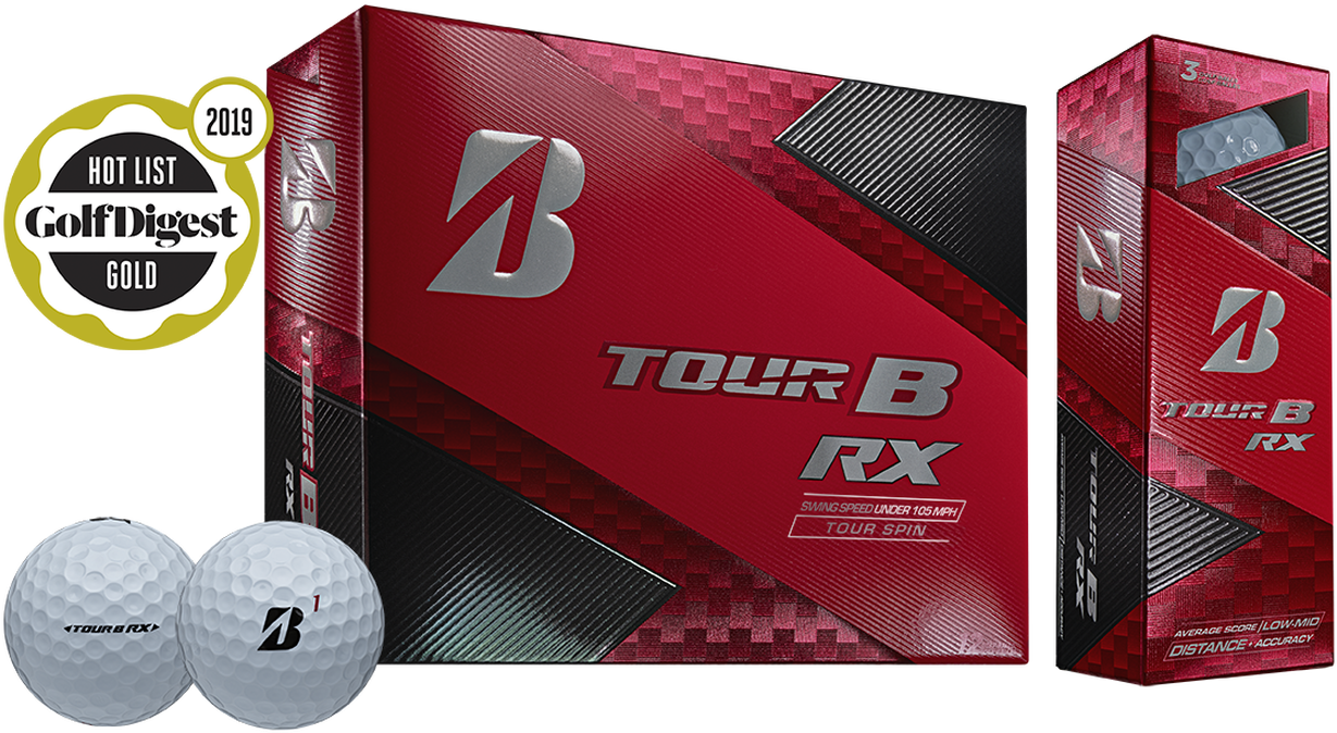 Tour B R X Golf Balls2019 Packaging PNG
