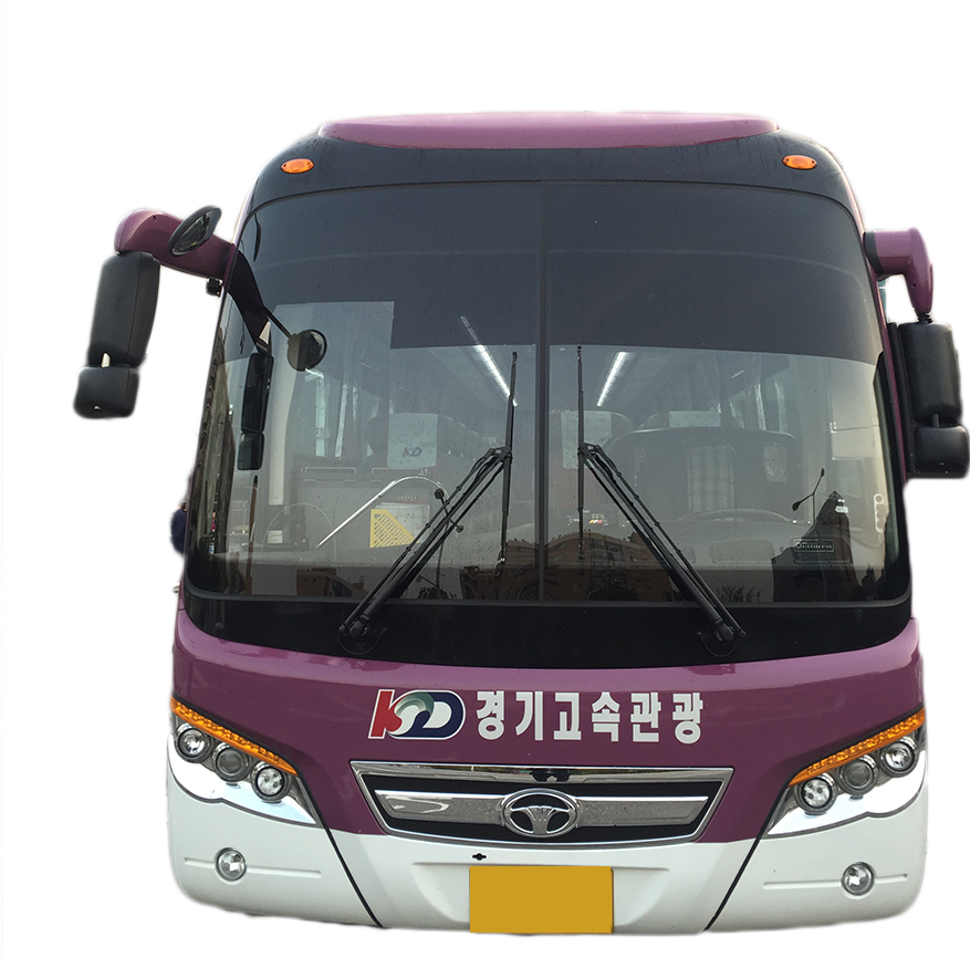 Tour Bus Front View PNG