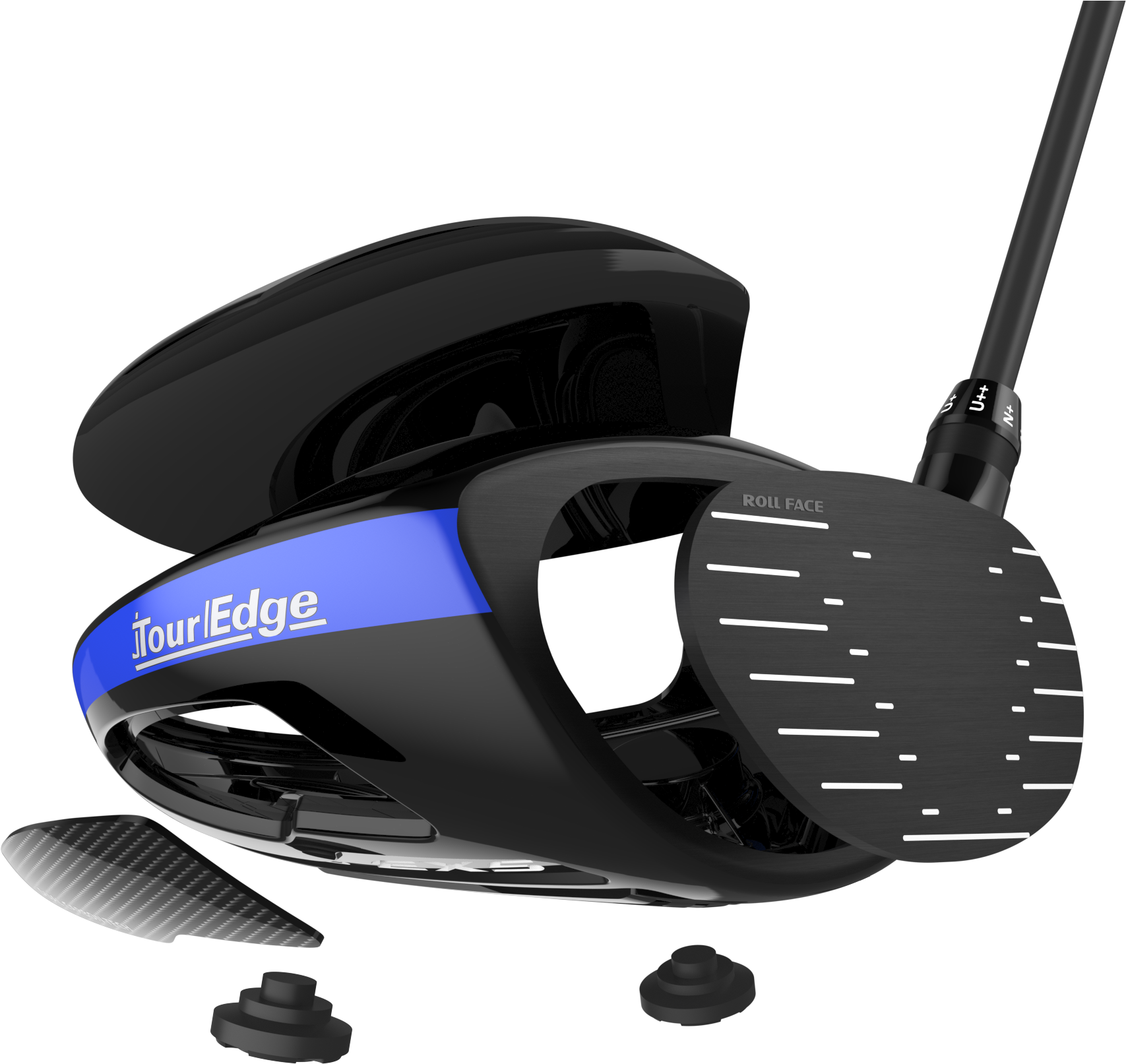 Tour Edge Golf Club Driver Product Showcase PNG