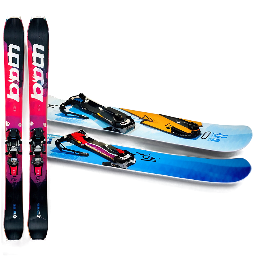 Touring Skis Png 06132024 PNG