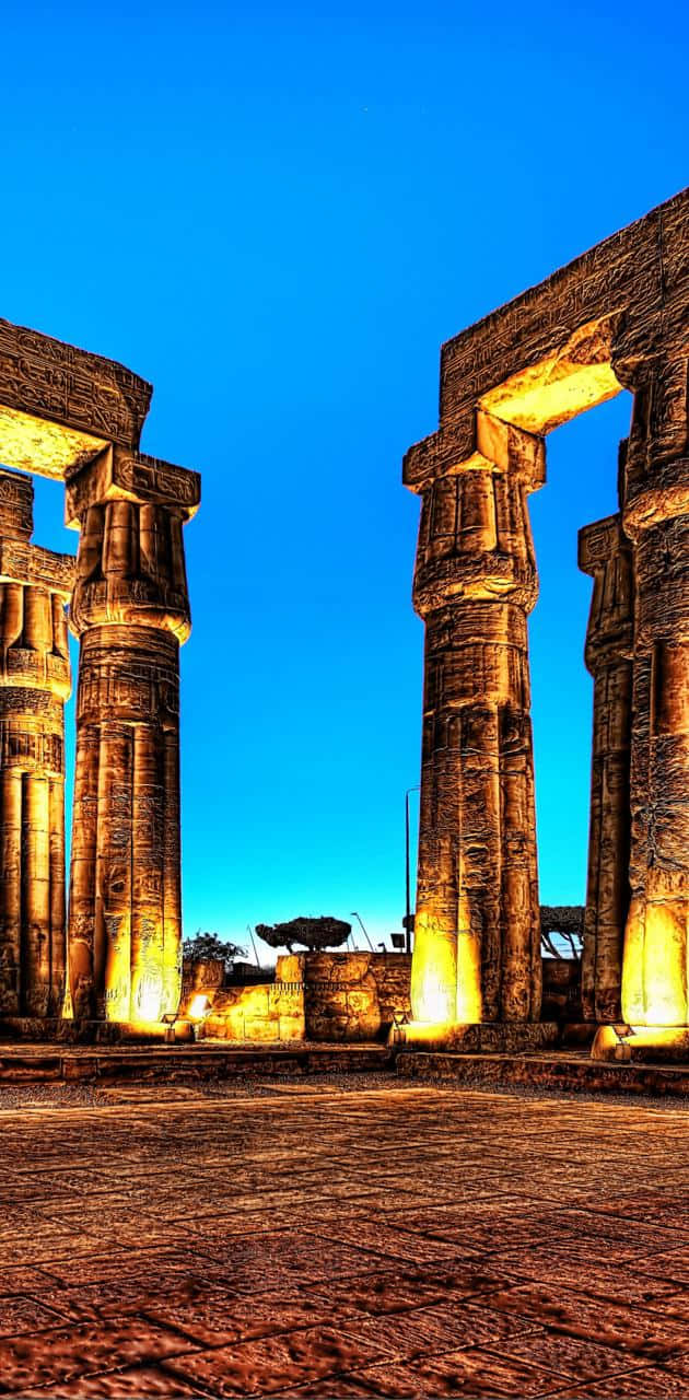 Tourist Ancient Attraction Luxor Temple Picture
