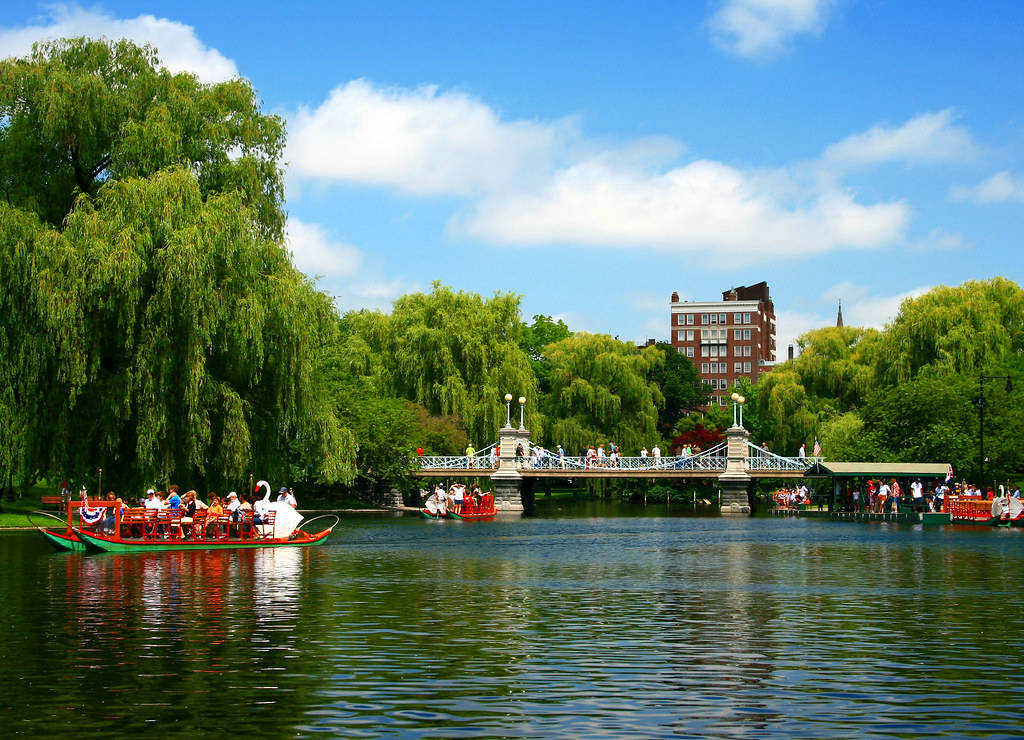 Tourist Attraction In Boston River Wallpaper