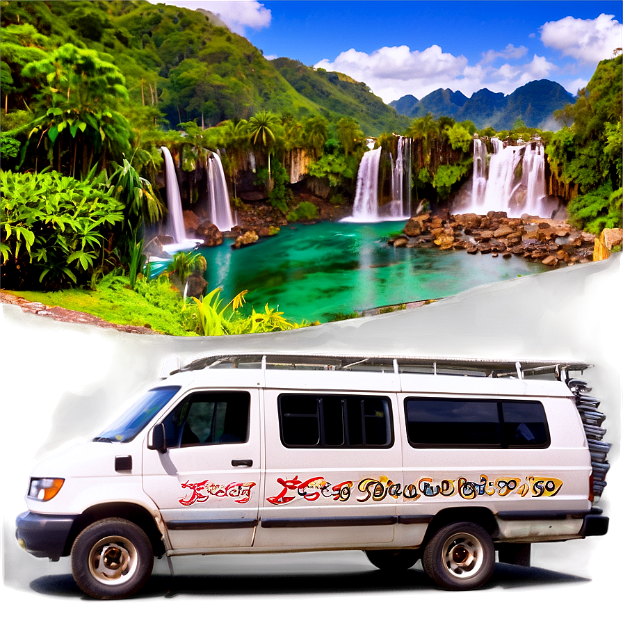 Tourist Sightseeing Van Png Vpv PNG