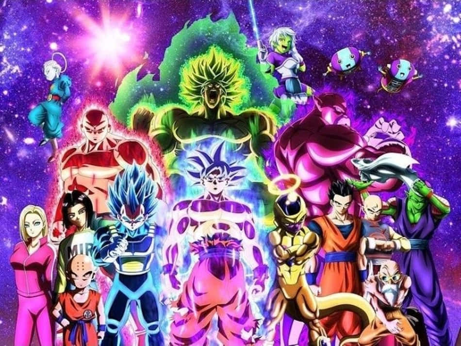 Battle of the strongest warriors in the Tournament of Power Wallpaper