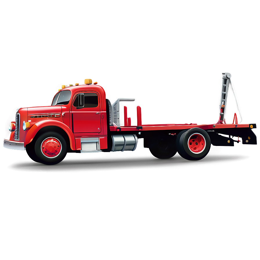 Tow Truck Vector Image Png 14 PNG