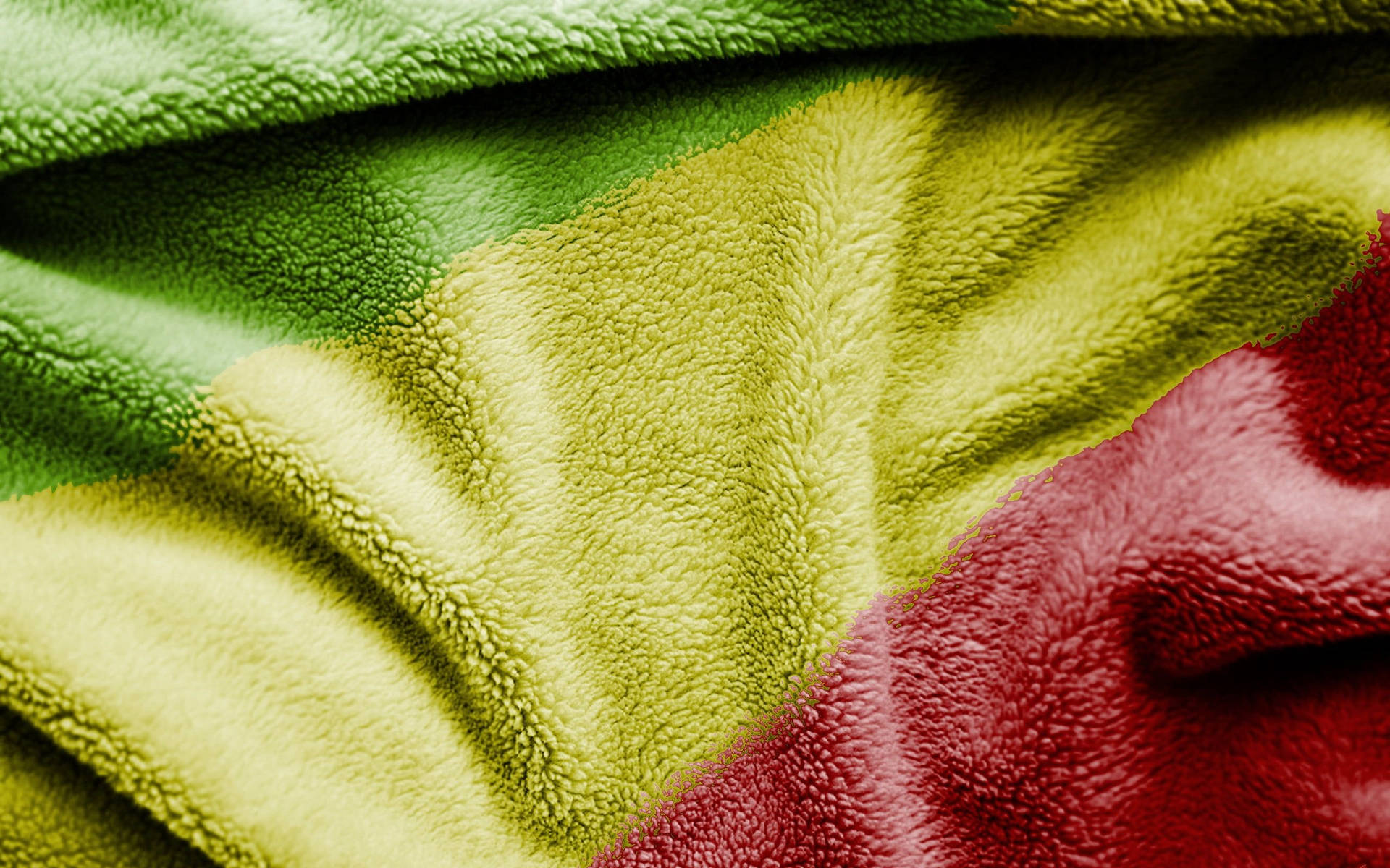 Towel With Senegal Flag Colors