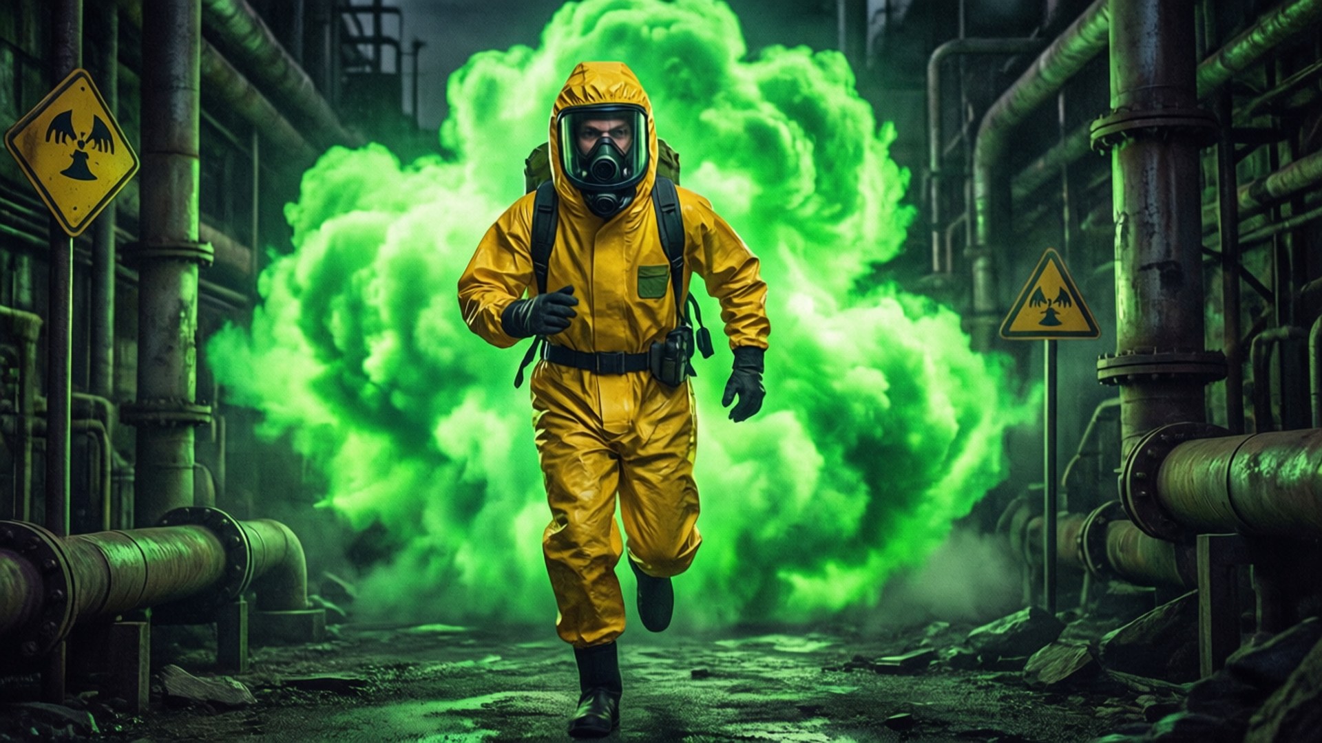 Toxic Cloud Run Wallpaper