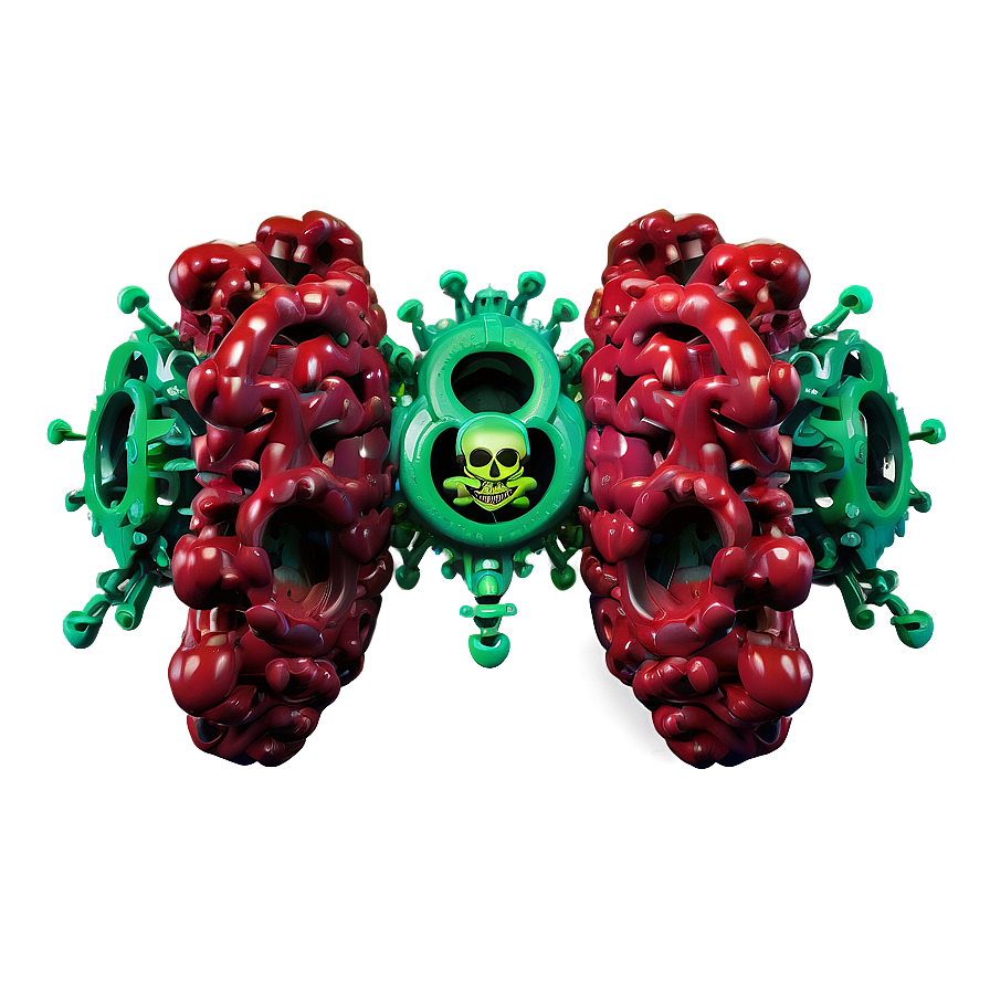 Toxic Cyber Virus Png Cyn44 PNG