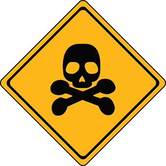 Toxic Hazard Sign PNG