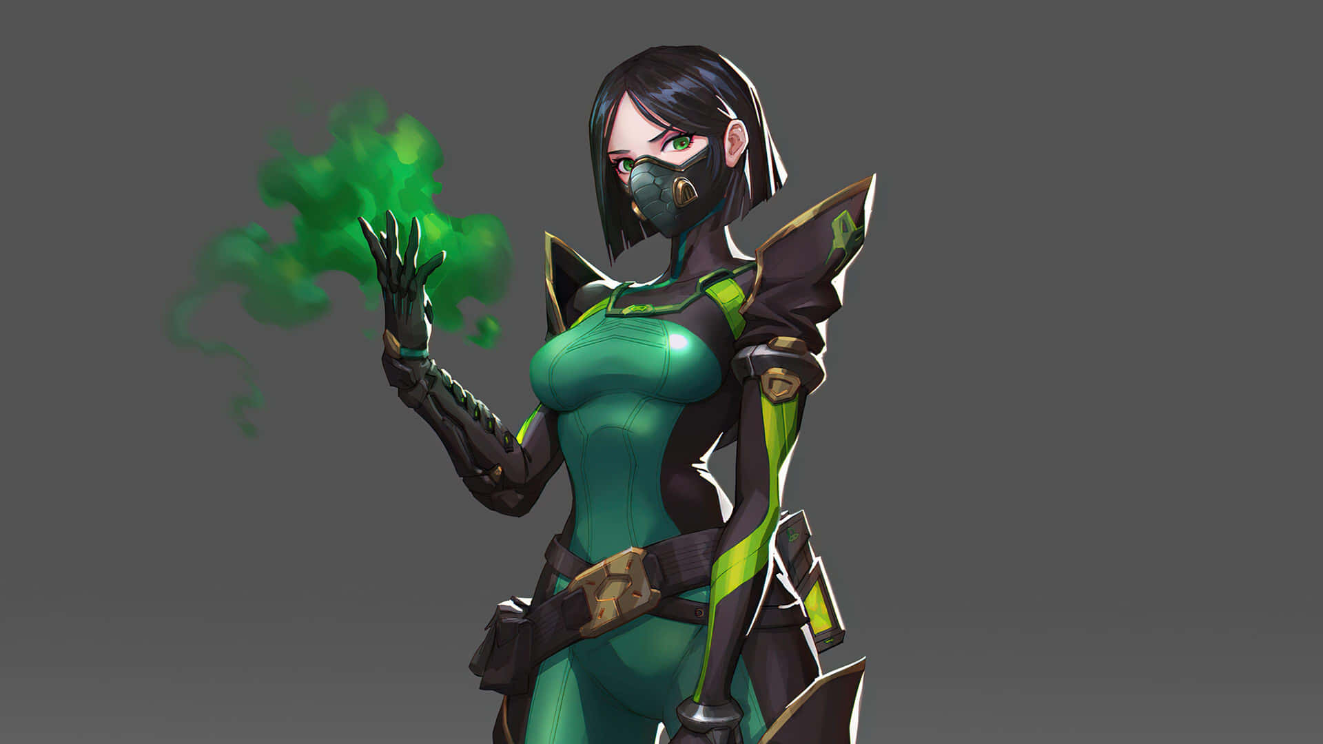 Toxic Mist Viper Valorant Wallpaper