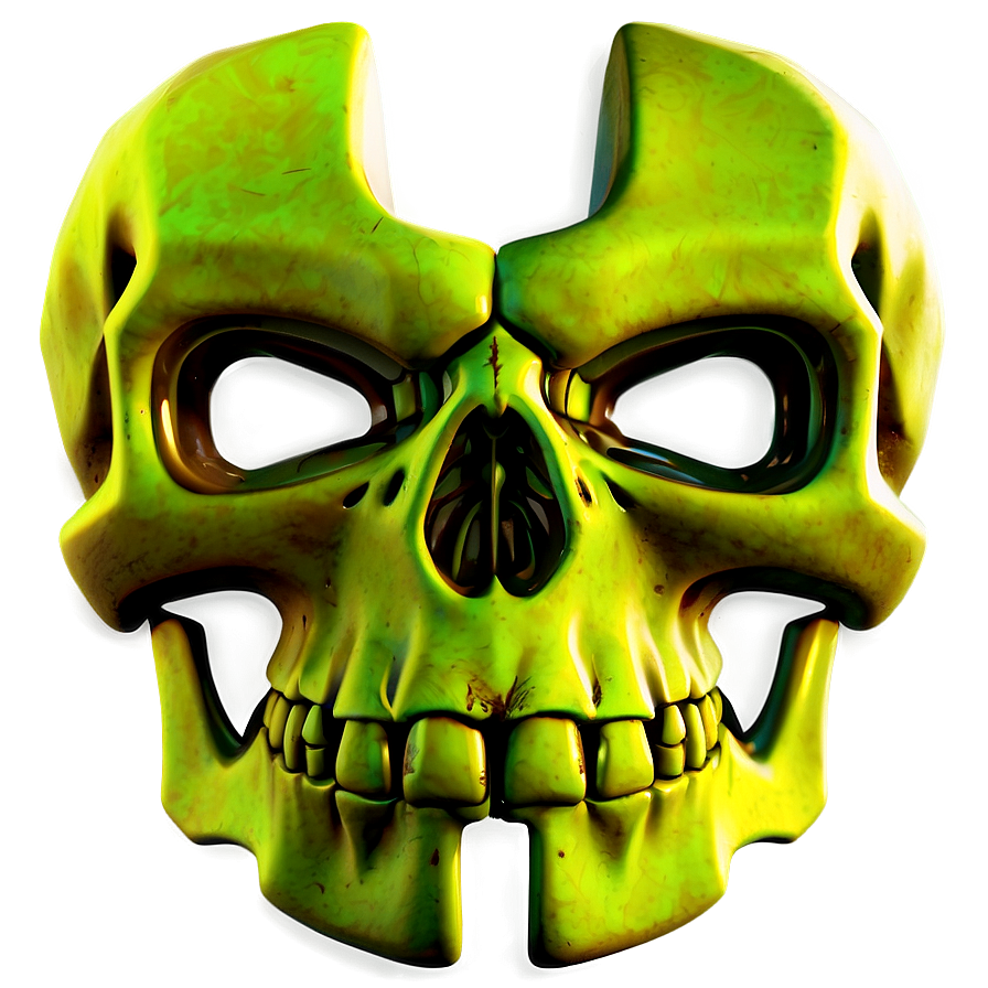 Toxic Skull Logo Png A PNG