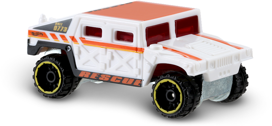 Toy Hummer Rescue Vehicle PNG