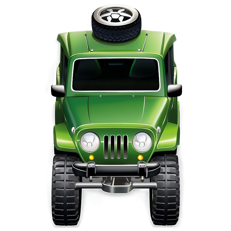 Toy Jeep Car Png 06122024 PNG