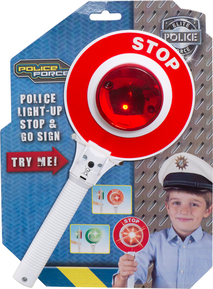 Toy Stop Go Sign Packaging PNG