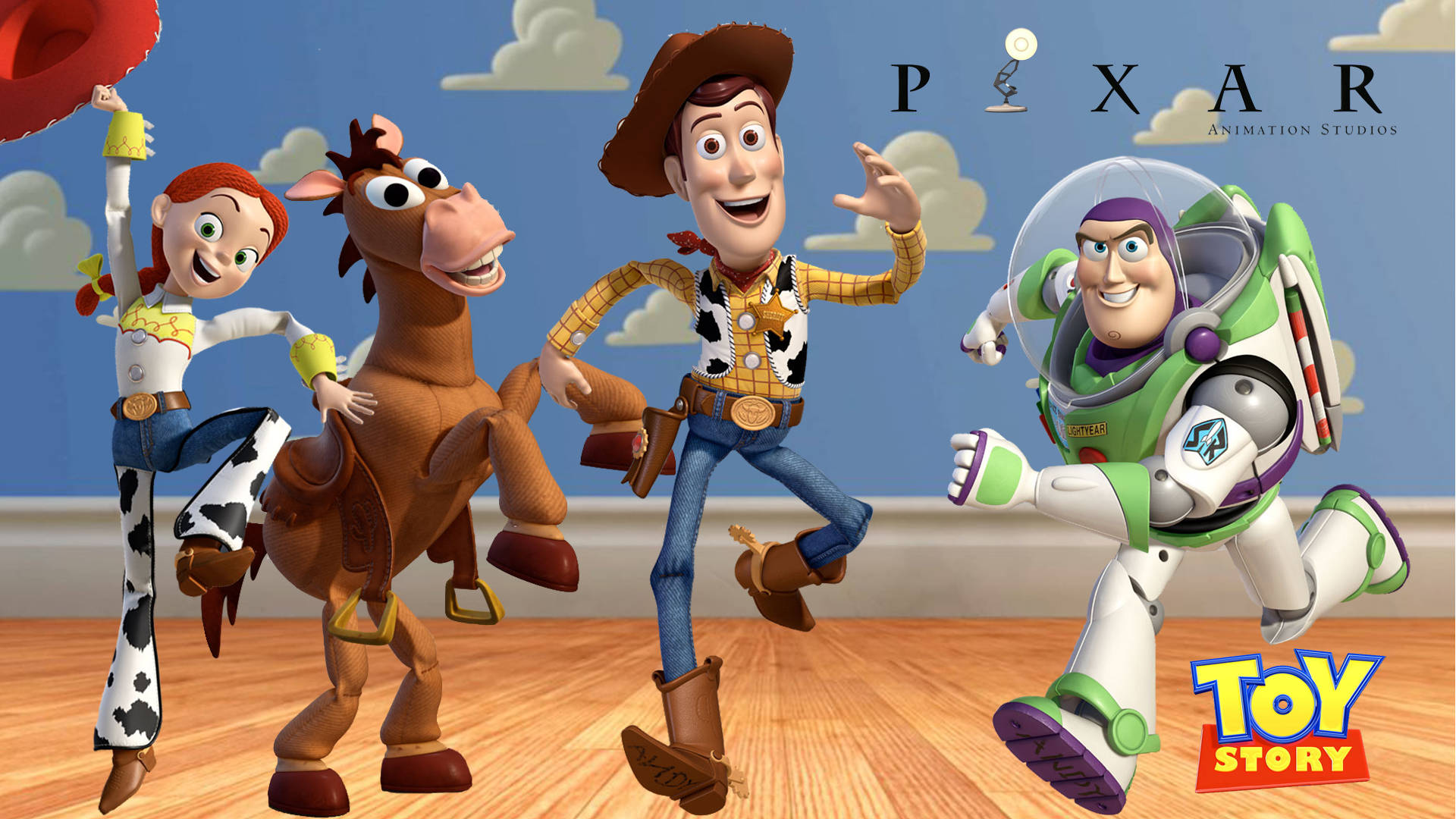 Download Toy Story 2 Pixar Studios Wallpaper 