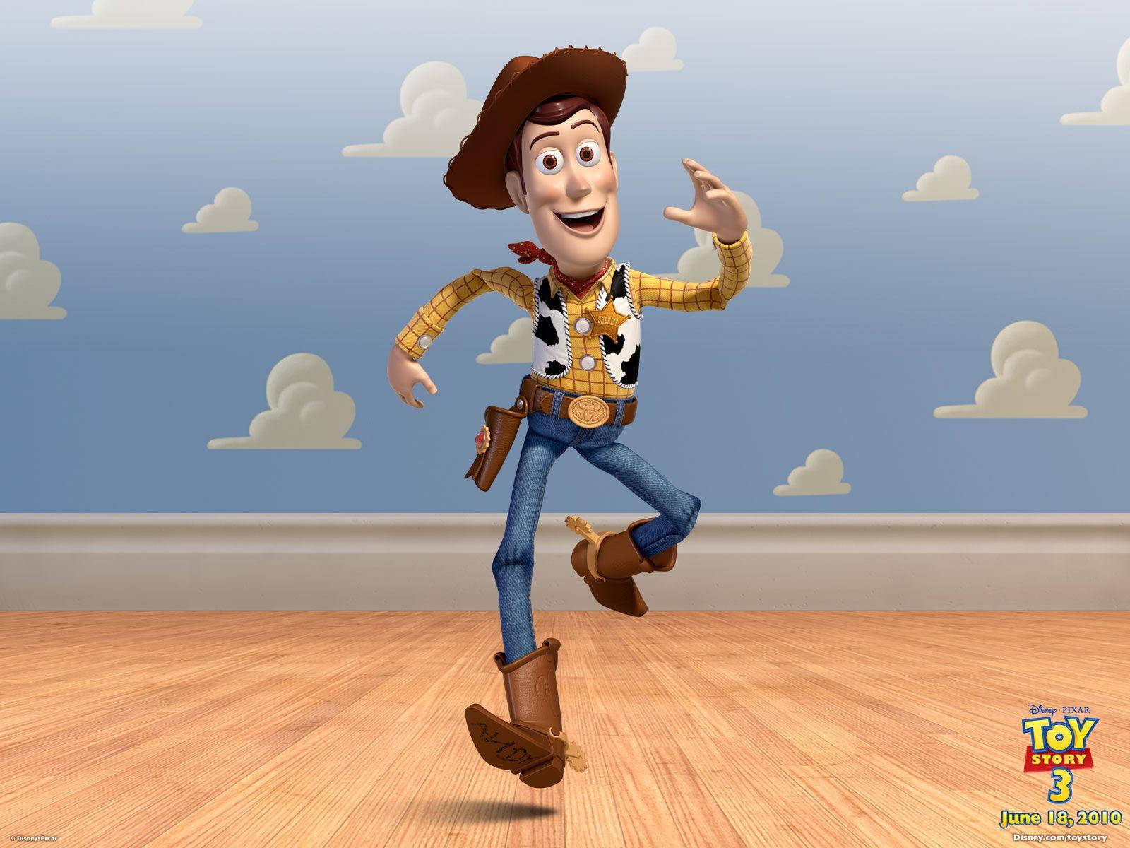 Toystory 3 Cowboy-puppe Wallpaper