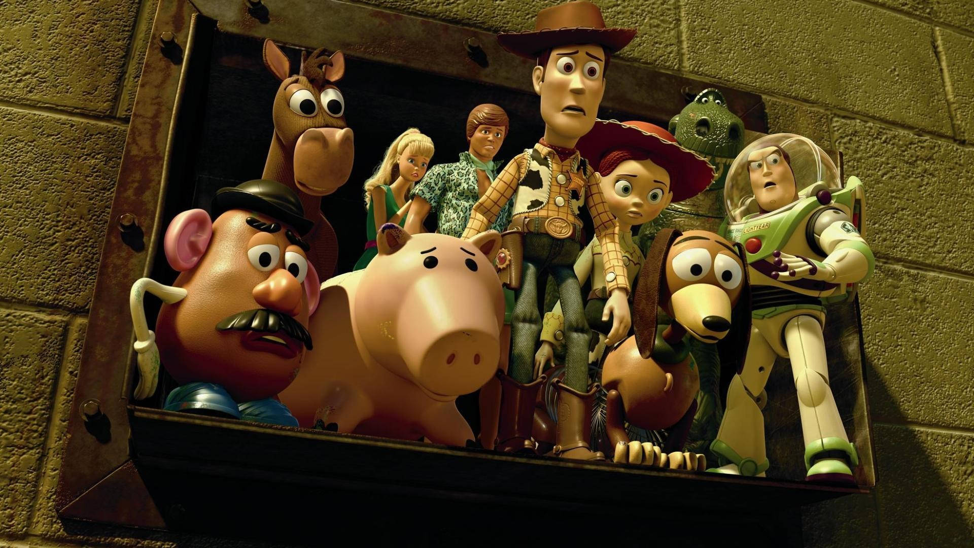 Toy Story 3 I Vindue Wallpaper