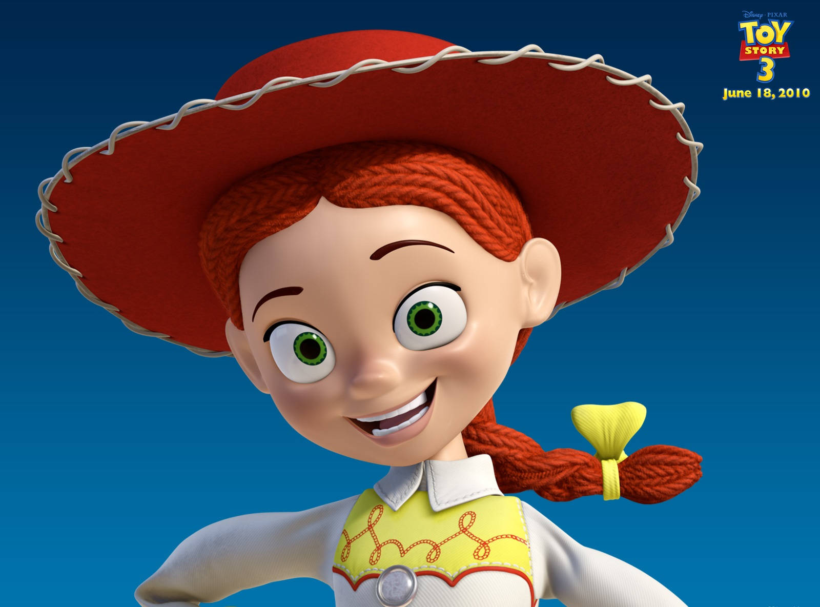Pósterde Toy Story 3 Con Jesse. Fondo de pantalla
