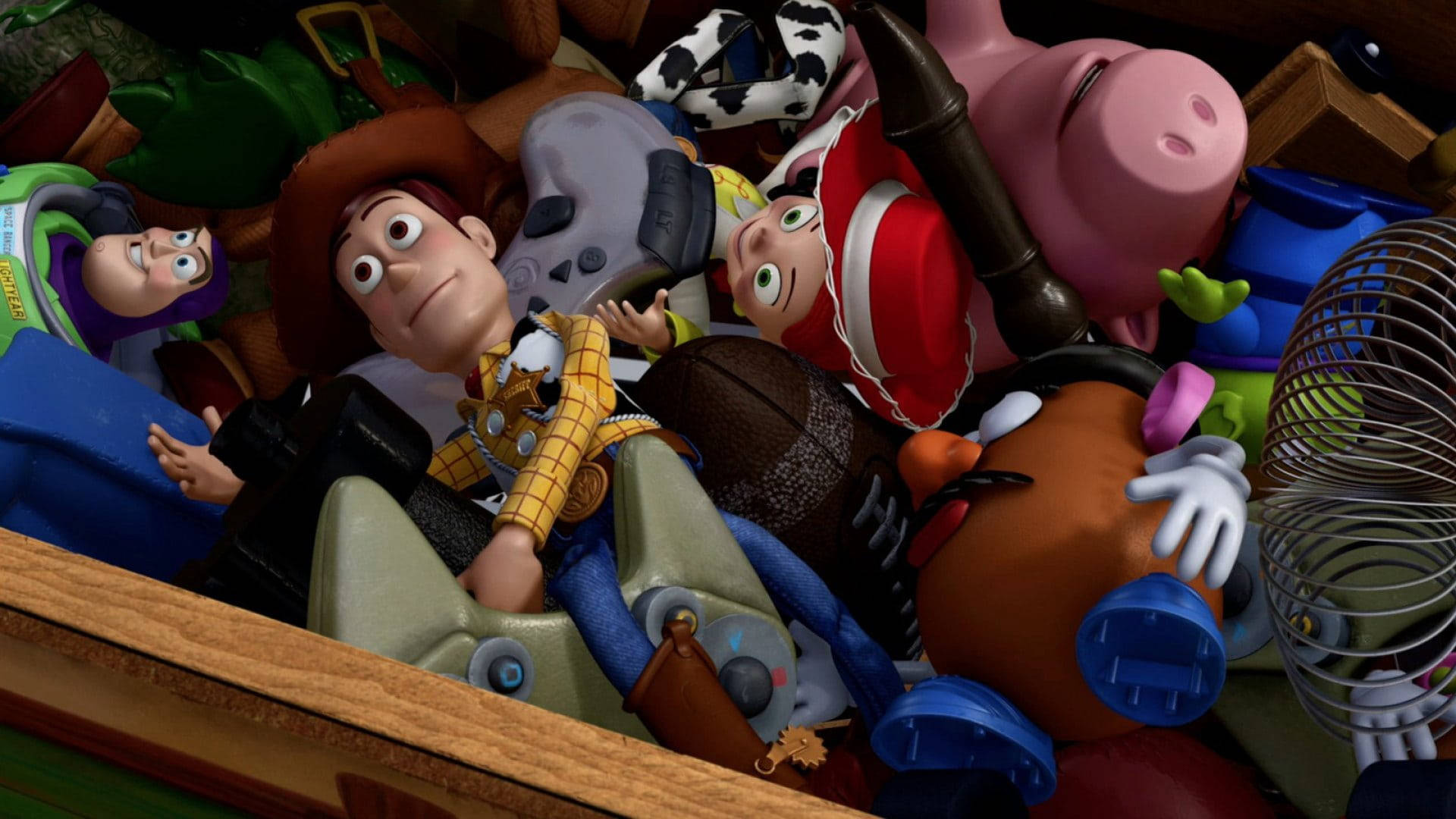 Toy Story 3 Melancholic Photo Wallpaper
