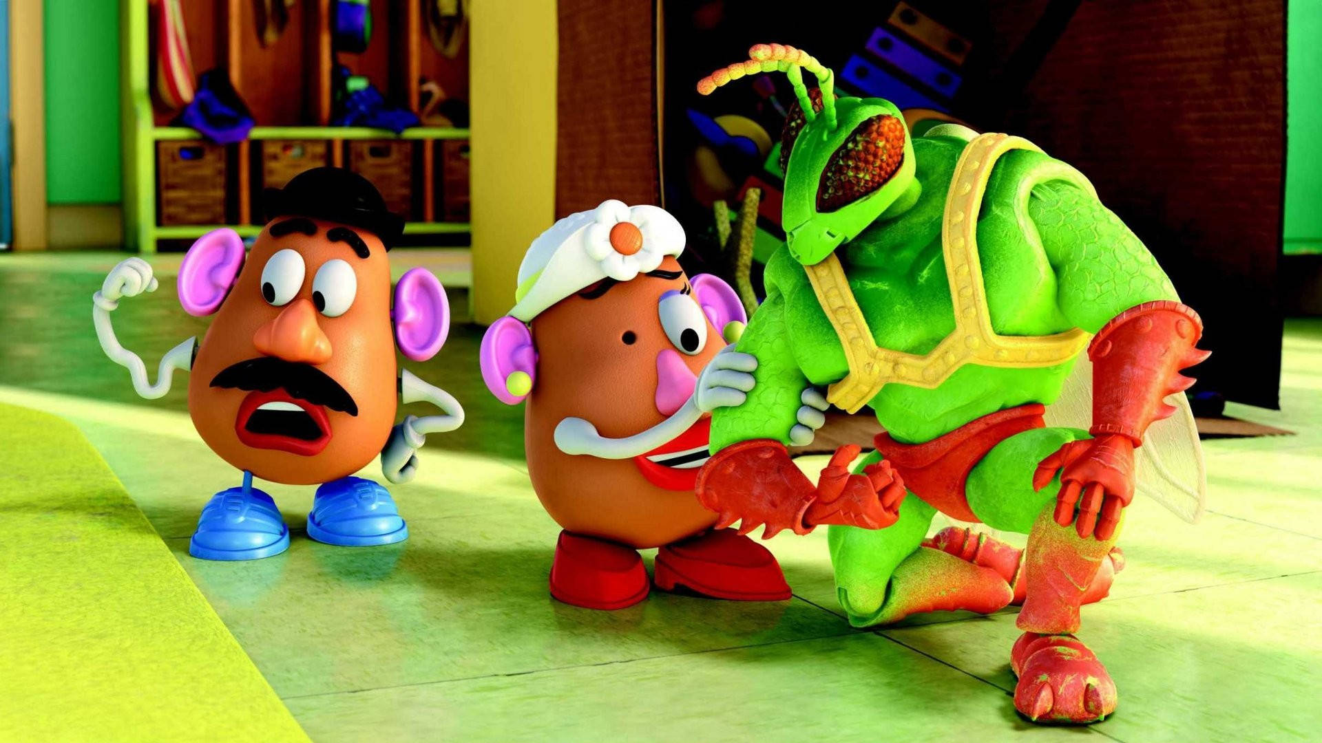 Toy Story 3 Mr.&Mrs. Potato Head Wallpaper