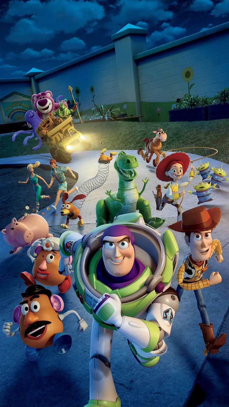 Fugade Juguetes De Toy Story 3 Fondo de pantalla