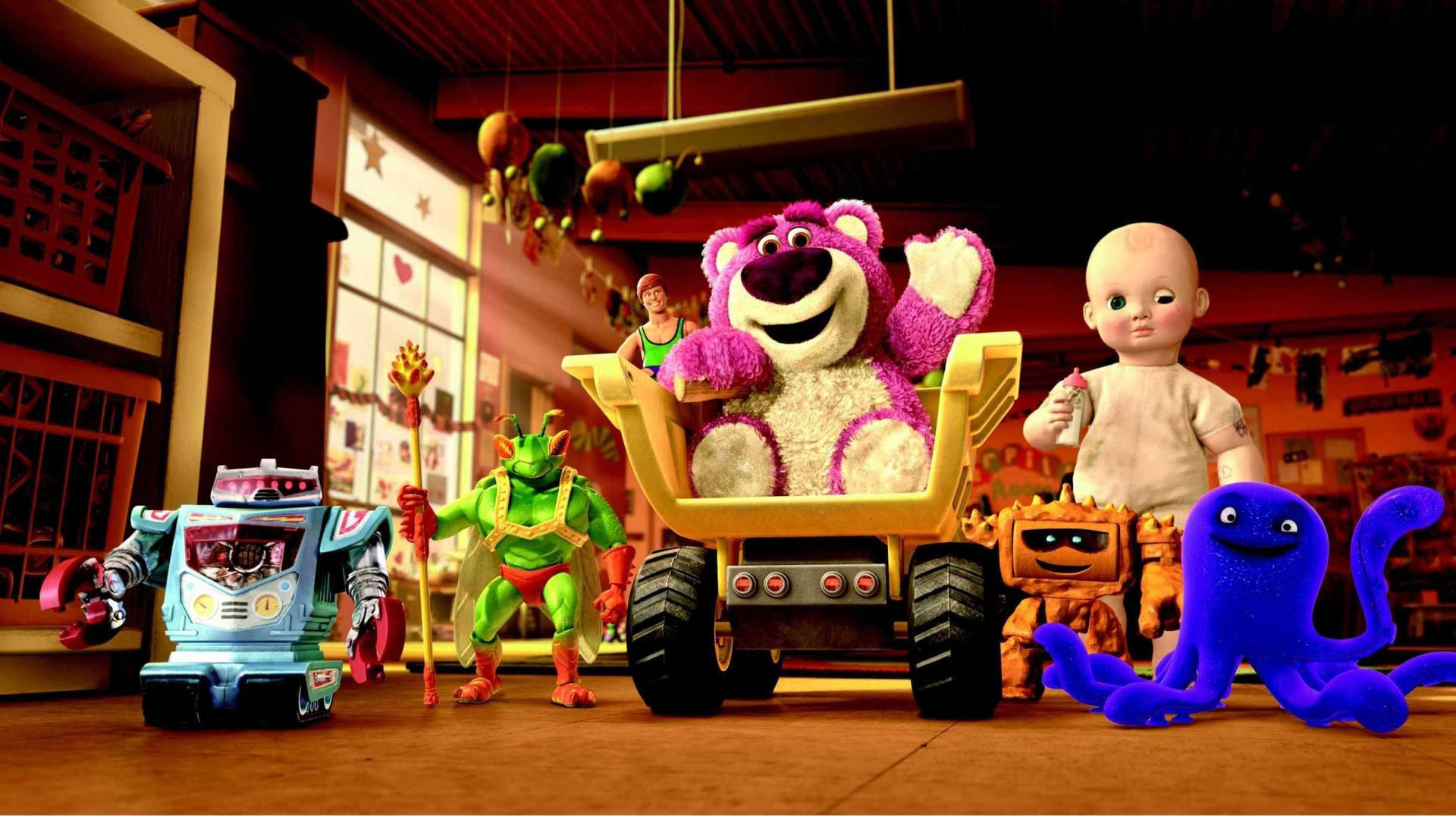 Villanosde Toy Story 3 Fondo de pantalla
