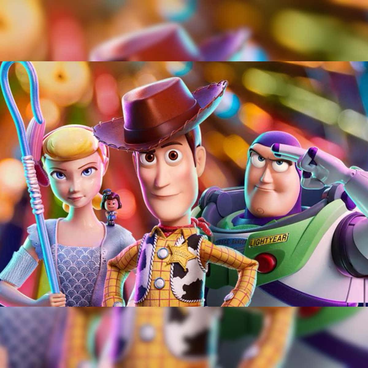 Freundewiedervereint: Buzz Und Woody Finden Ihre Verlorenen Gefährten In Toy Story 4.