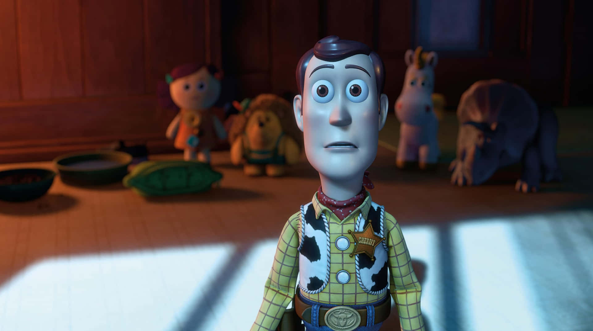 Bopeep Och Woody Återförenas I Toy Story 4.