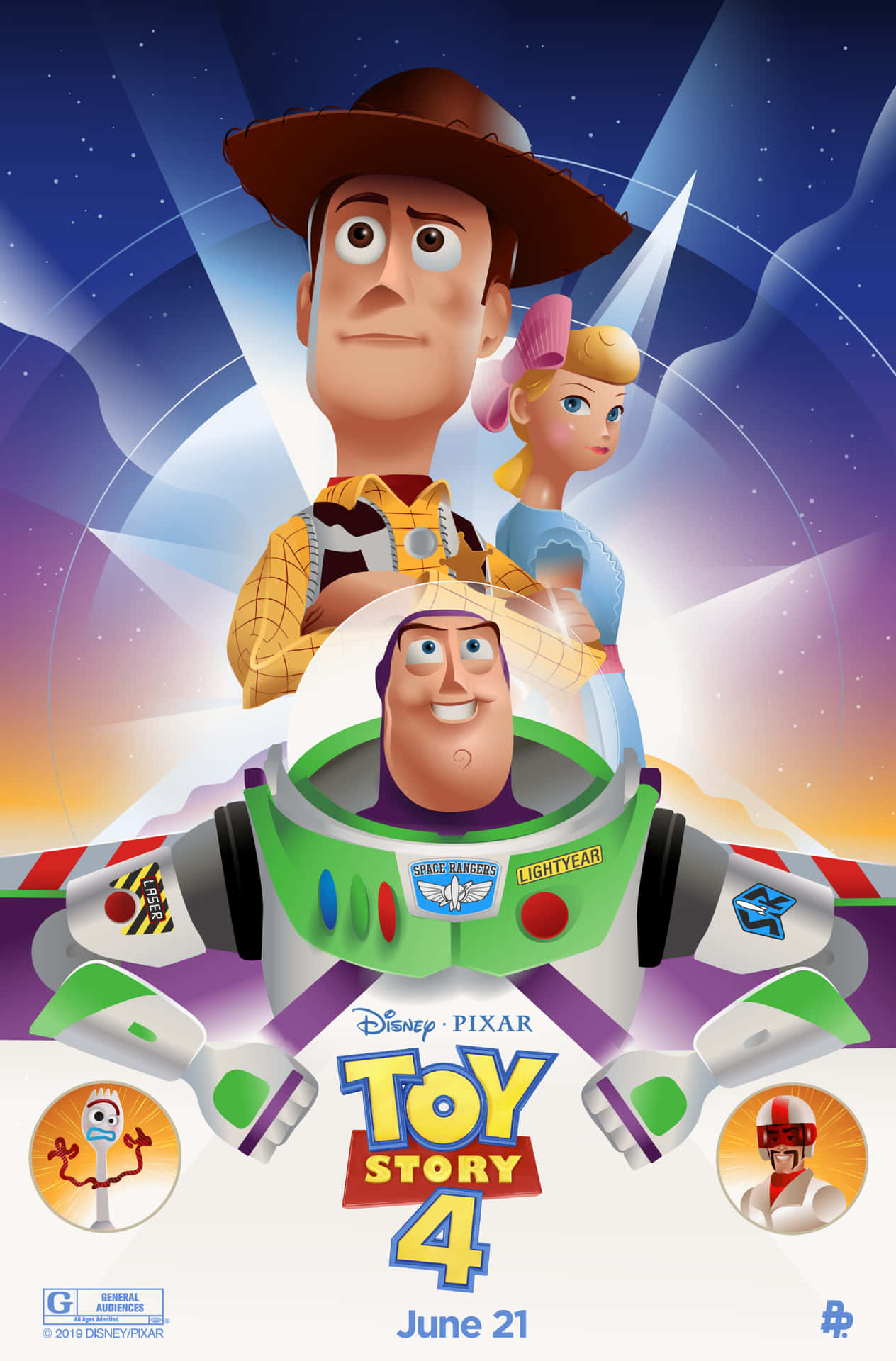 Eineszene Aus Pixars Toy Story 4
