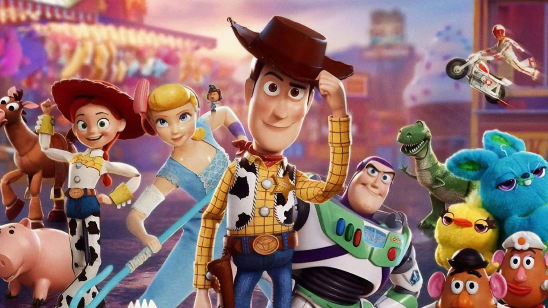 Forky,en Nyfunnen Leksak I Toy Story 4, Avslöjas Som Den Senaste Besättningsmedlemmen.