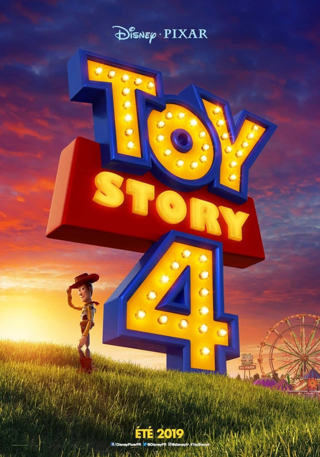 Woody,buzz Und Forky Werden In Dem Neuen Film Toy Story 4 Ein Spaßiges Abenteuer Erleben.