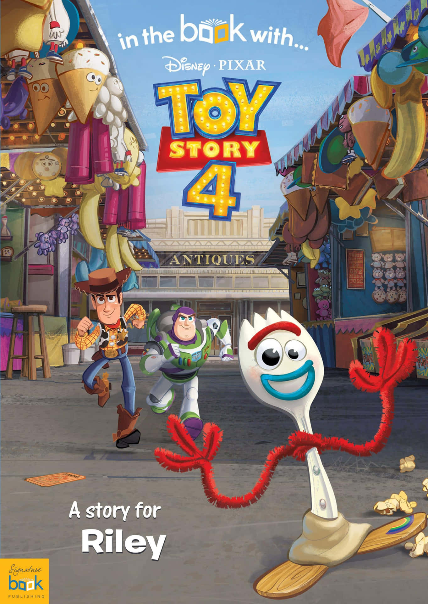 Join Woody, Buzz, and the rest of the gang in their latest adventure with Toy Story 4!