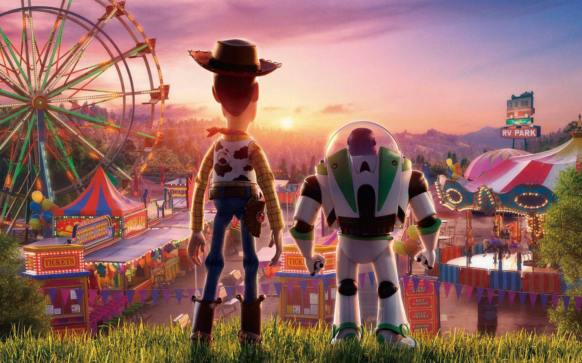 Toy Story 4 Woody And Buzz Wallpaper