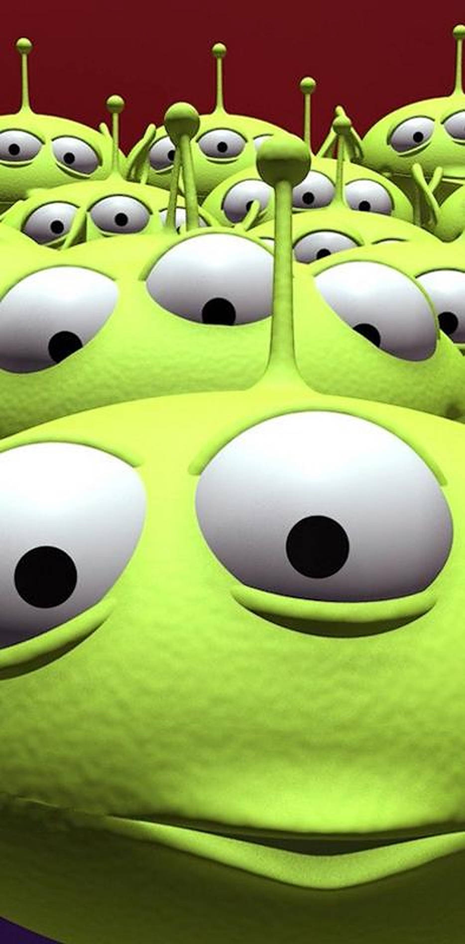 Toy Story Alien Close Up Background