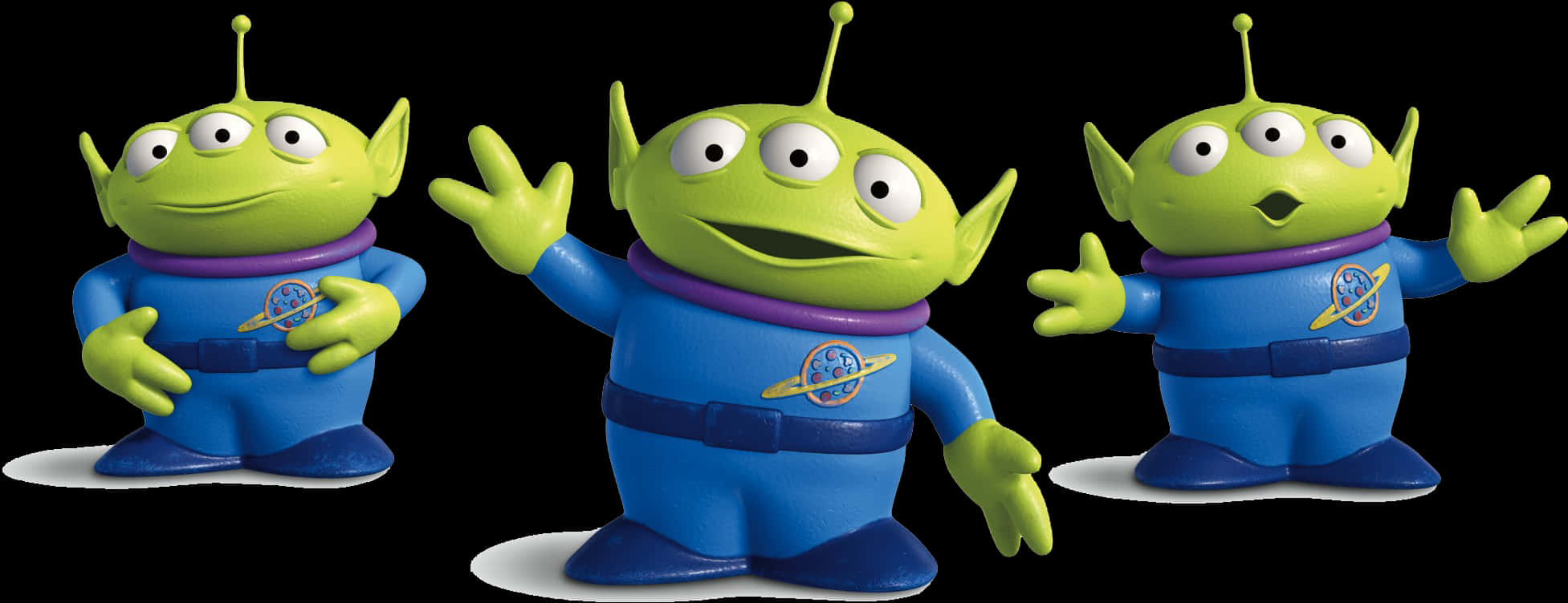 Toy Story Alien Trio PNG