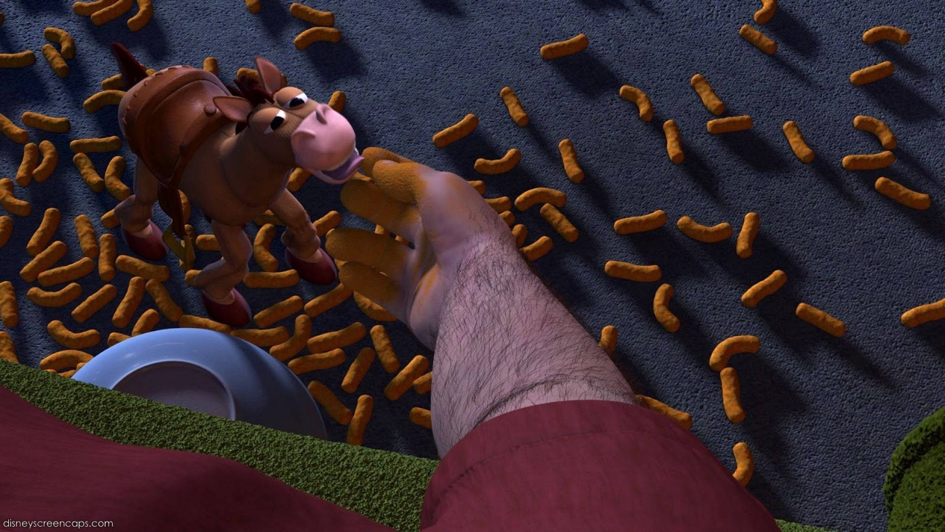Toy Story Bullseye Mangiare Sfondo