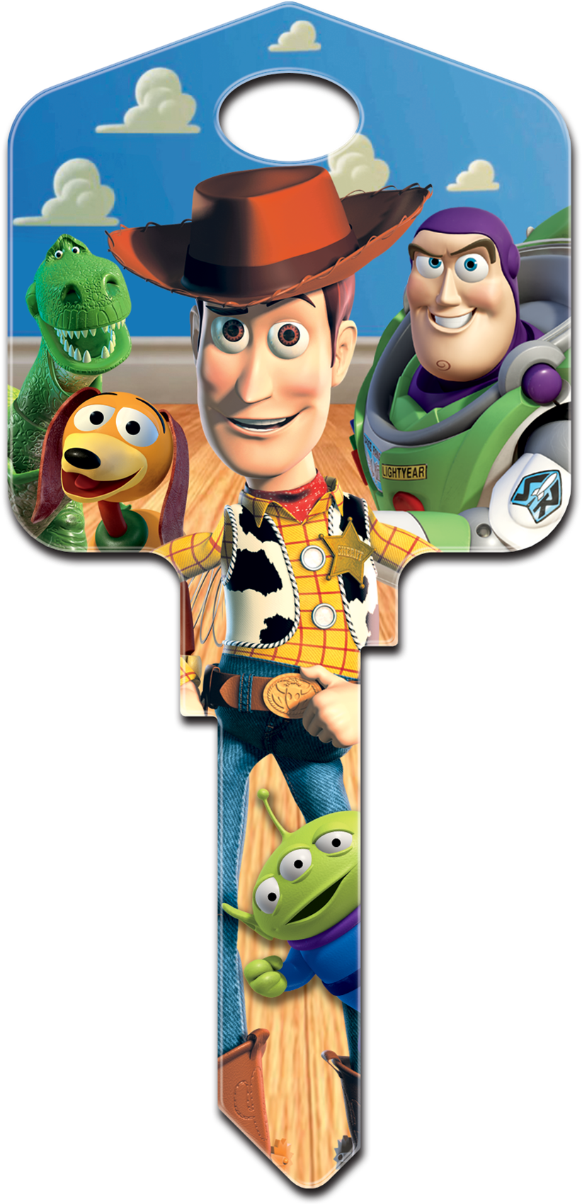 Toy Story Characters Key Design PNG
