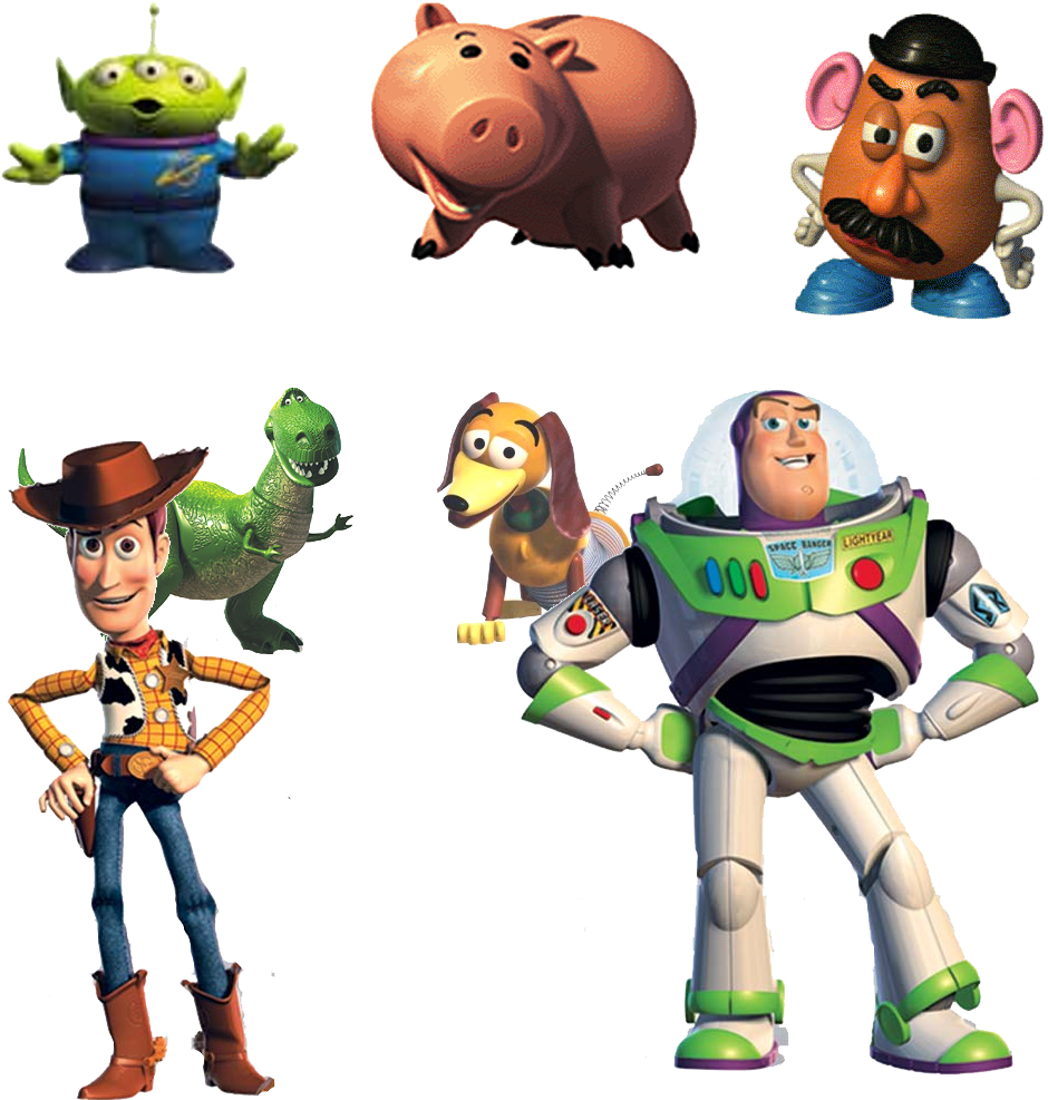 Toy Story Characters PNG