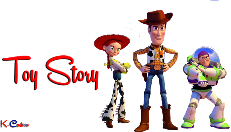 Toy Story Characters Woody Buzz Jessie PNG