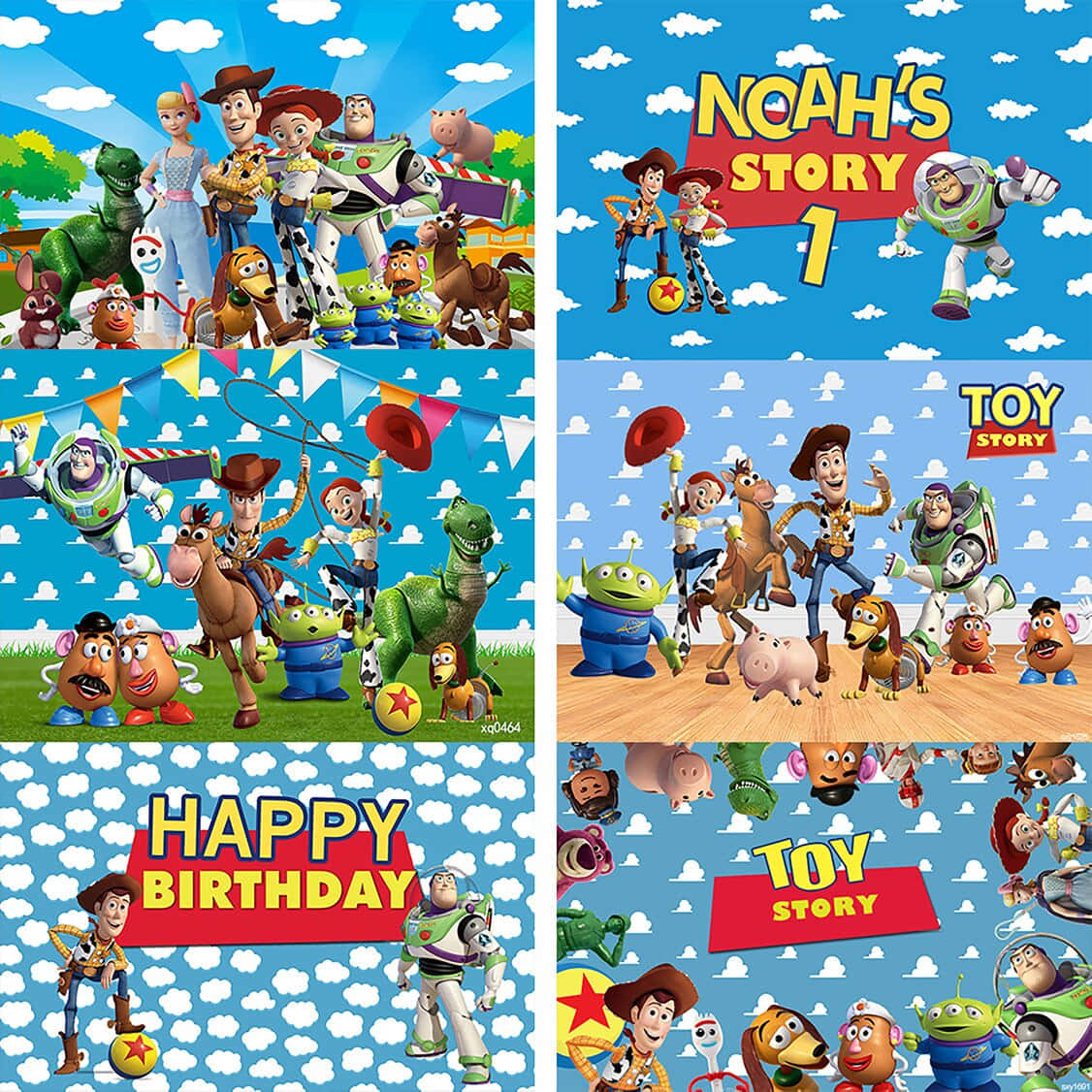 Reach for the sky with Toy Story clouds!