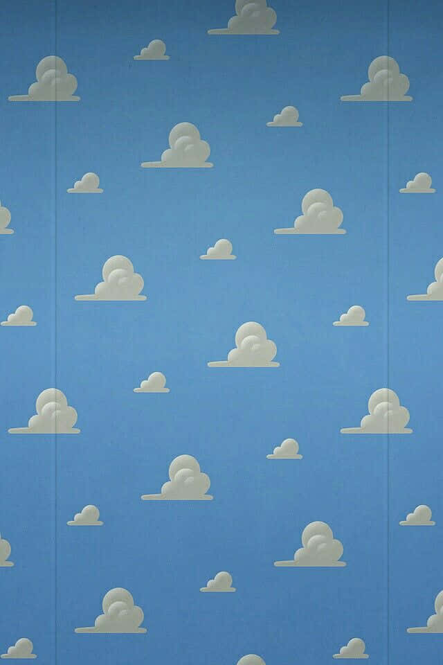 Toy Story Clouds Soaring in the Sky