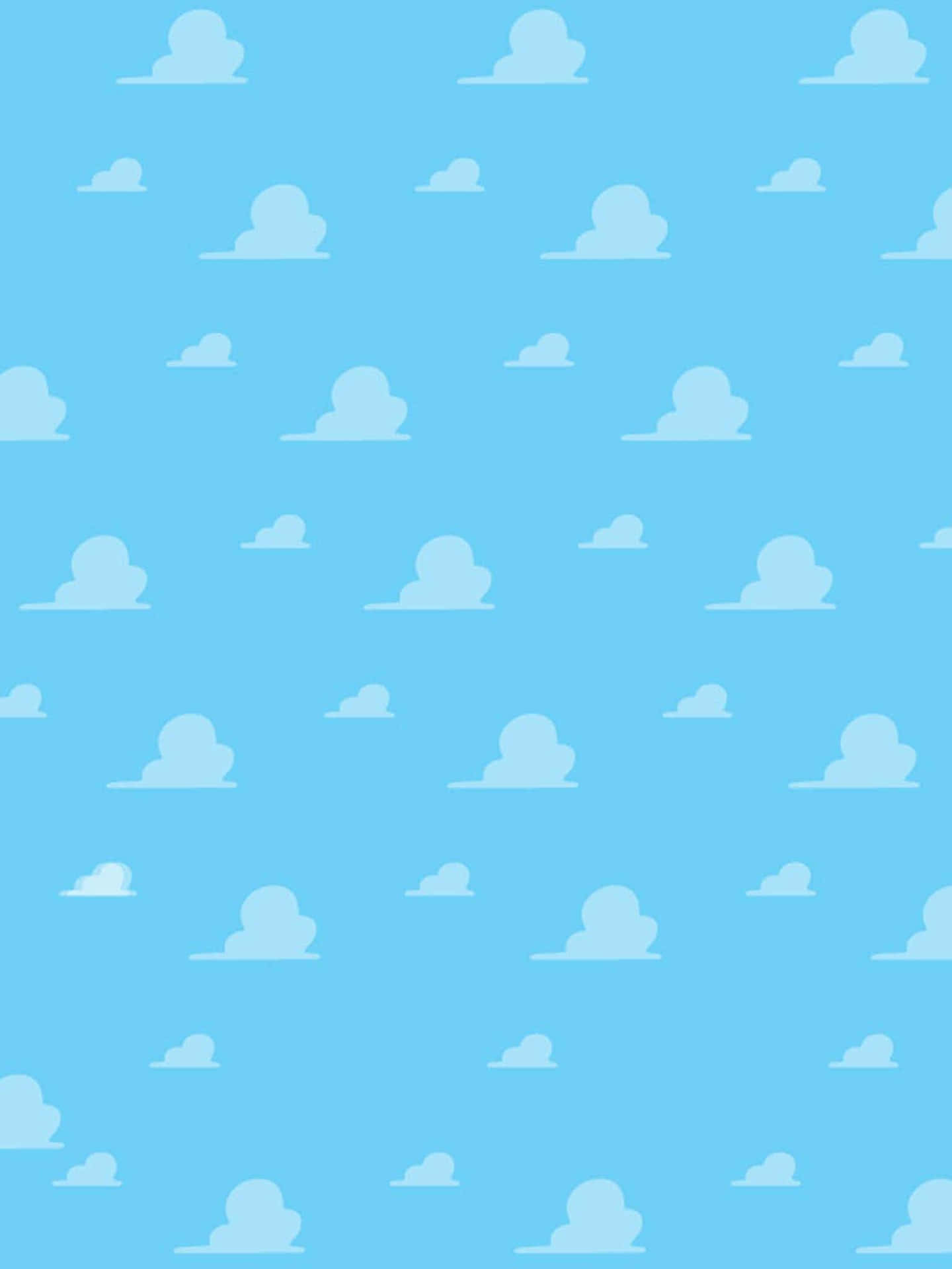 Toy Story Cloud 1536 X 2048 Wallpaper