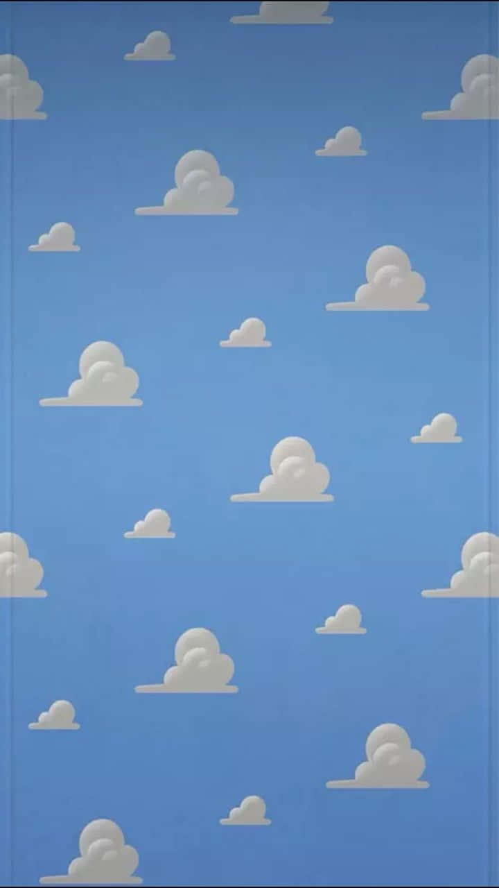 Toy Story Cloud For Mobile Wallpaper