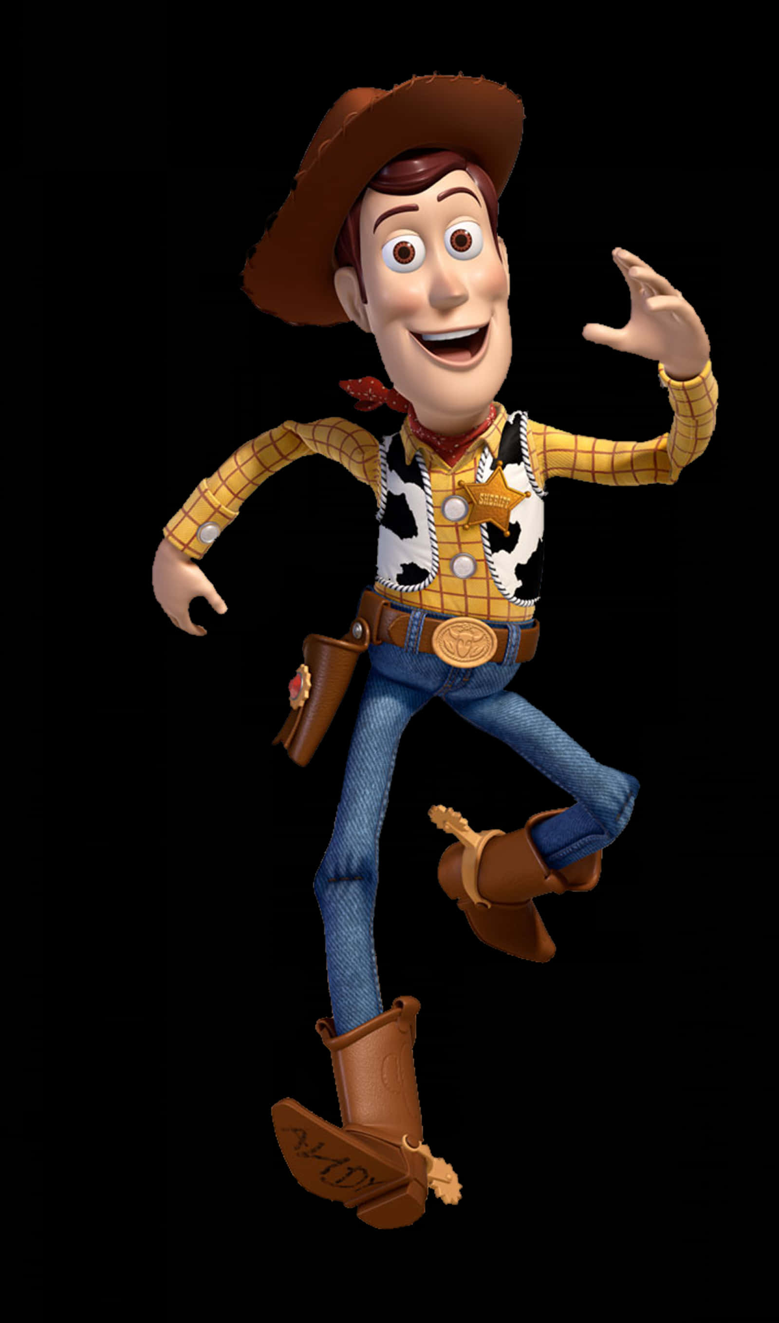 Toy Story Woody Waving PNG