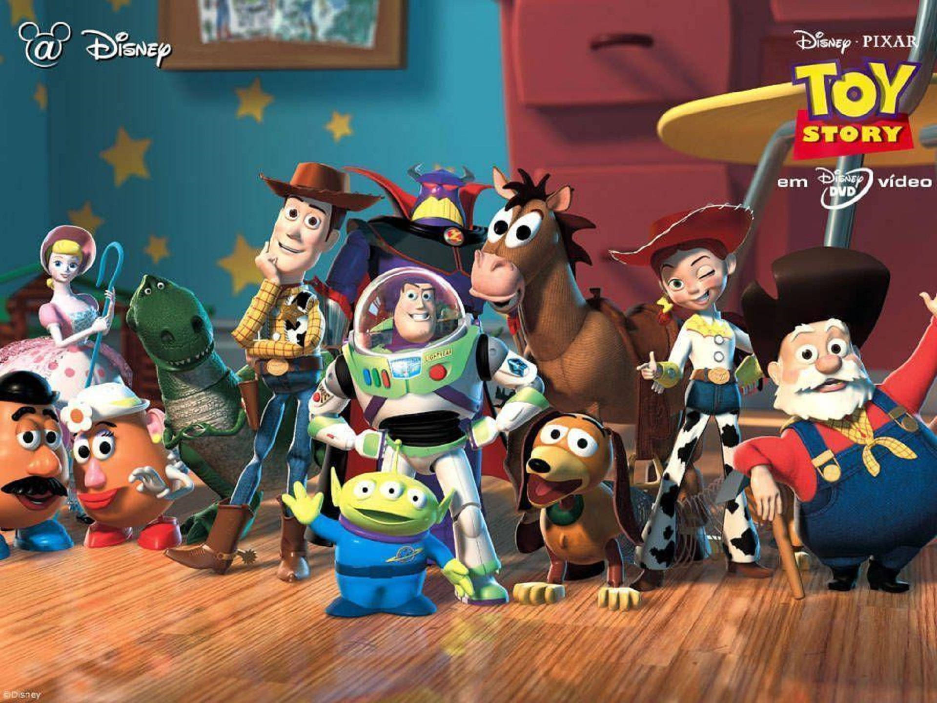 Toystory Disney De Escritorio Fondo de pantalla