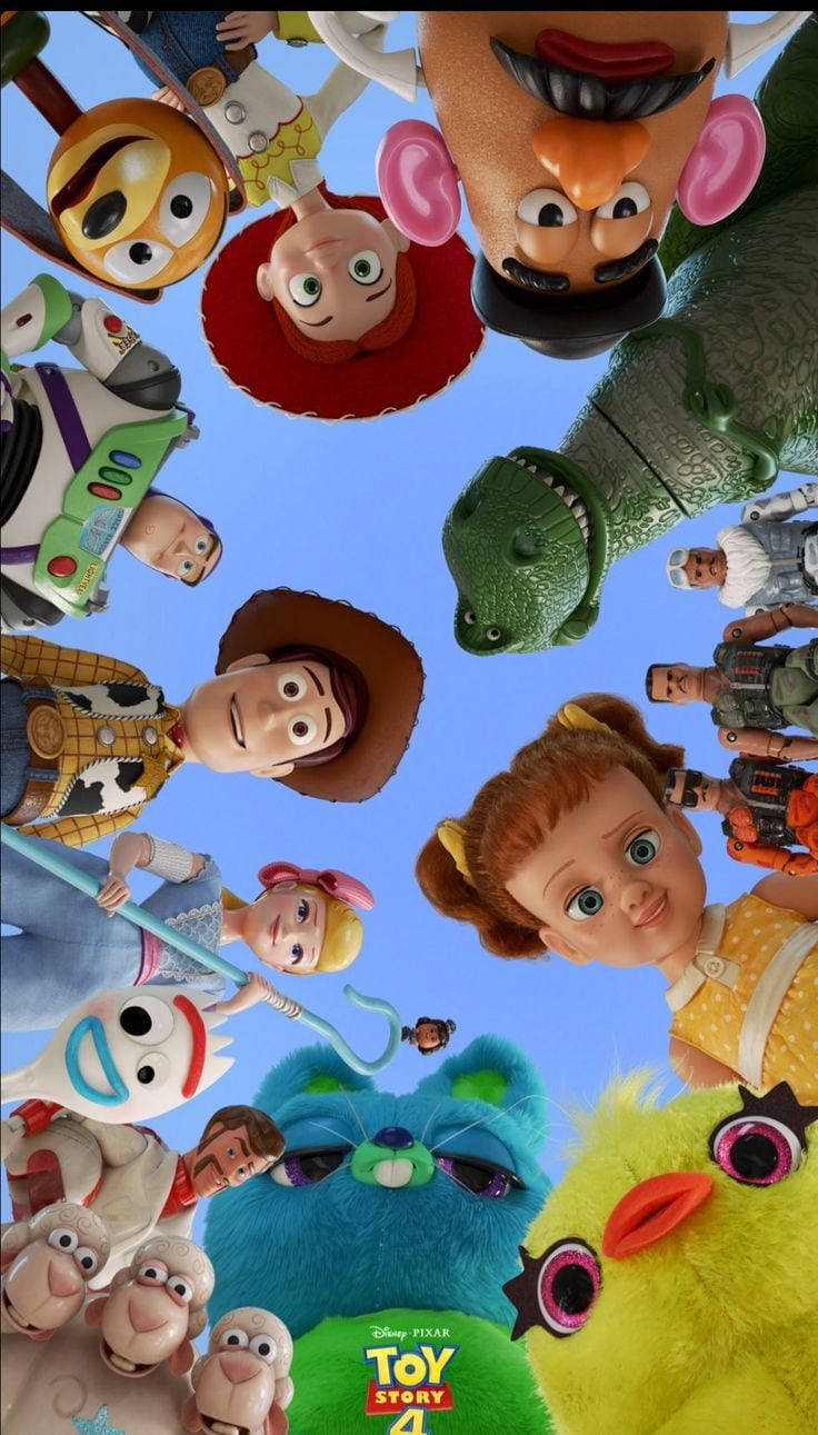 Toy Story Forky Group Shot Wallpaper