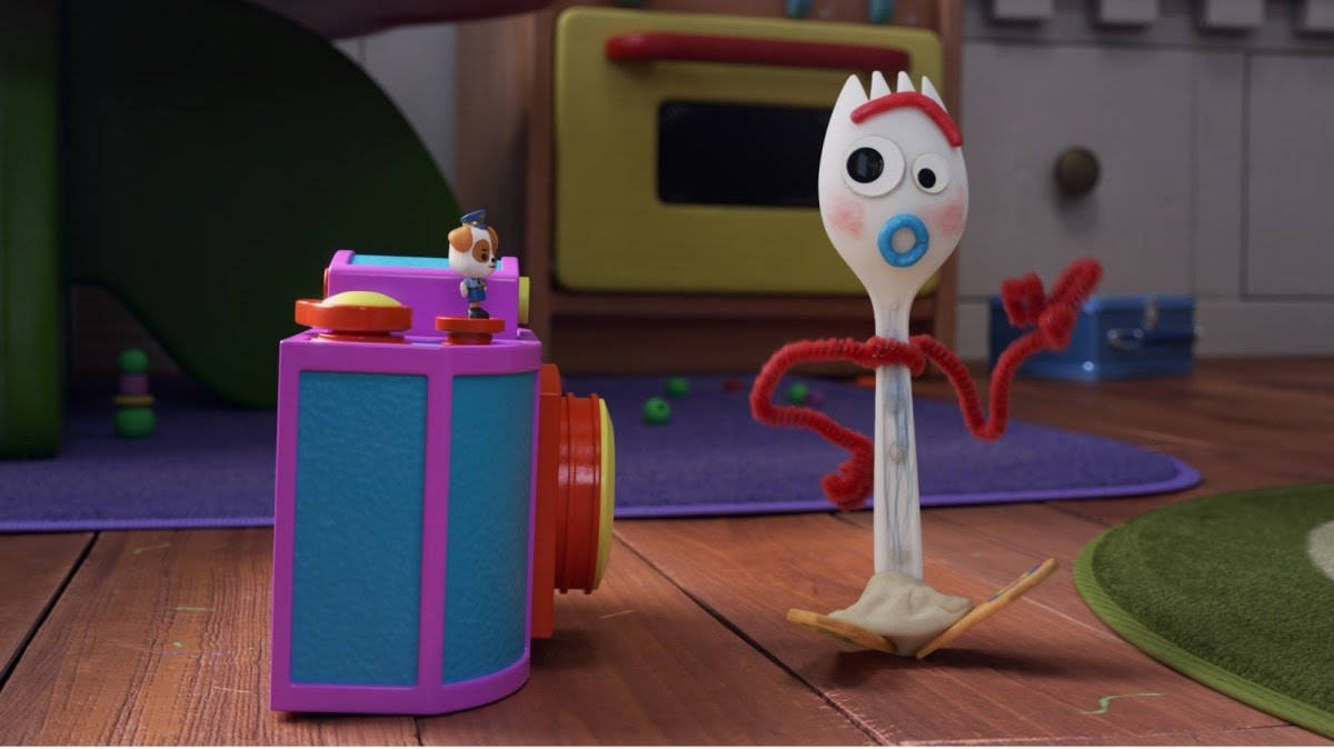 Toy Story Forky Toy Camera Wallpaper